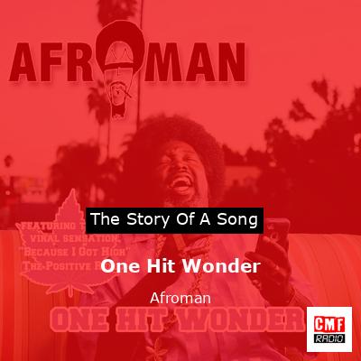 One Hit Wonder – Afroman