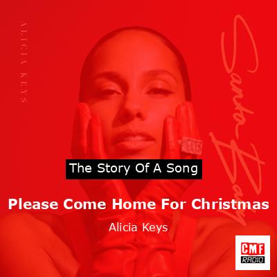 final cover Please Come Home For Christmas Alicia Keys