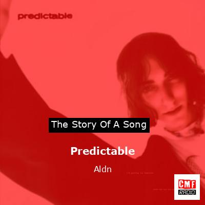 final cover Predictable Aldn