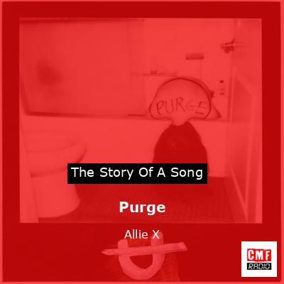 final cover Purge Allie X