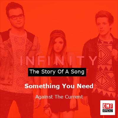 final cover Something You Need Against The Current