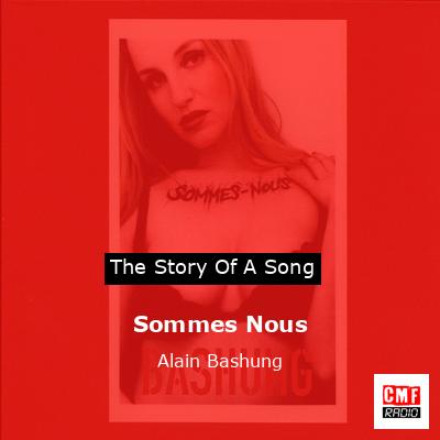 final cover Sommes Nous Alain Bashung