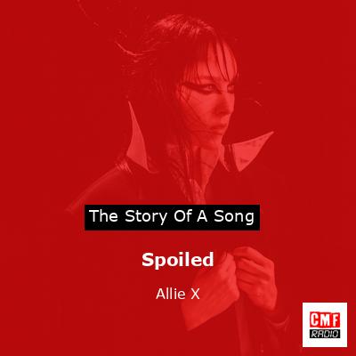 final cover Spoiled Allie X
