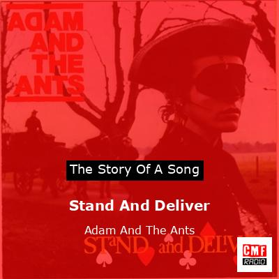 Stand And Deliver – Adam And The Ants