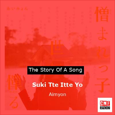 final cover Suki Tte Itte Yo Aimyon