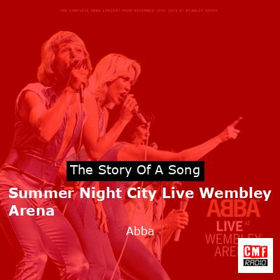 final cover Summer Night City Live Wembley Arena Abba