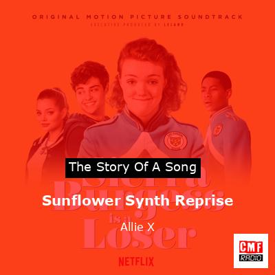final cover Sunflower Synth Reprise Allie X