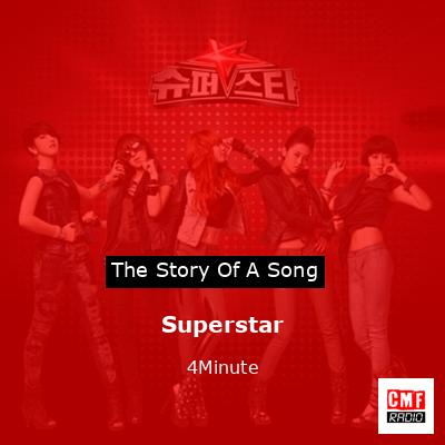 final cover Superstar 4Minute