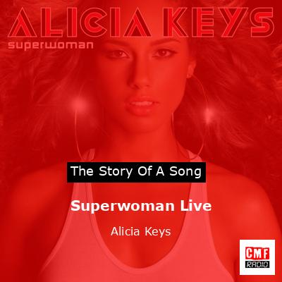 final cover Superwoman Live Alicia Keys
