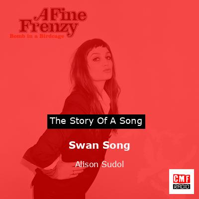 final cover Swan Song Alison Sudol