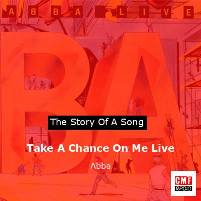 Take A Chance On Me Live – Abba