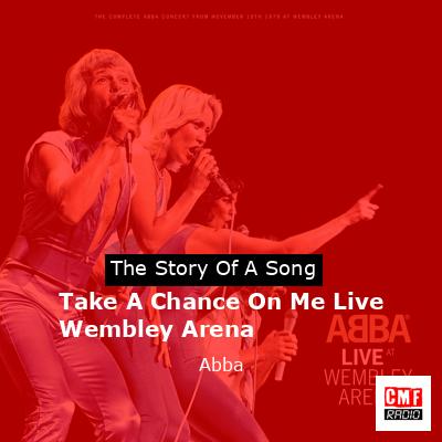 final cover Take A Chance On Me Live Wembley Arena Abba