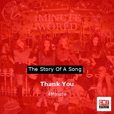 Thank You – 4Minute