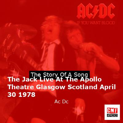 final cover The Jack Live At The Apollo Theatre Glasgow Scotland April 30 1978 Ac Dc
