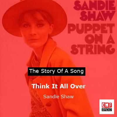 final cover Think It All Over Sandie Shaw