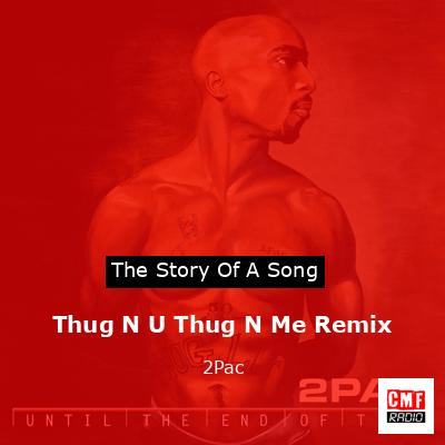 final cover Thug N U Thug N Me Remix 2Pac