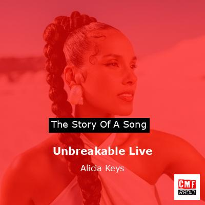 final cover Unbreakable Live Alicia Keys