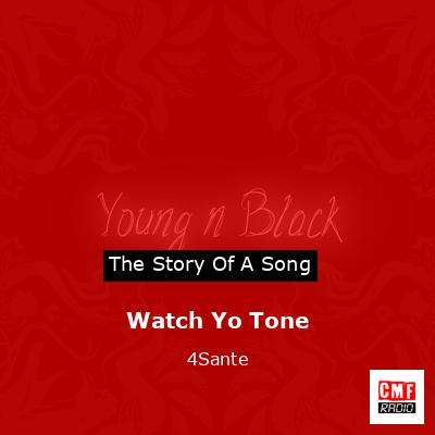 final cover Watch Yo Tone 4Sante