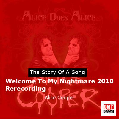 Welcome To My Nightmare 2010 Rerecording – Alice Cooper