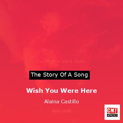 Wish You Were Here – Alaina Castillo