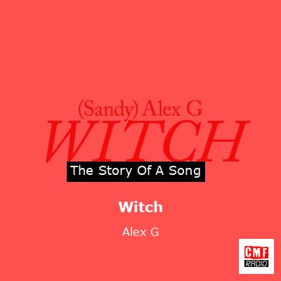 final cover Witch Alex G