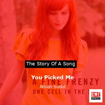 You Picked Me – Alison Sudol