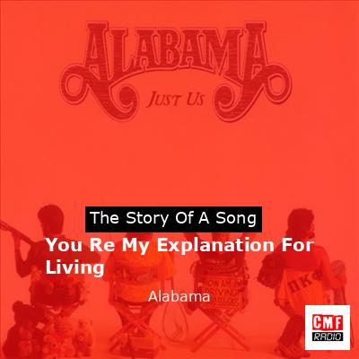 final cover You Re My Explanation For Living Alabama