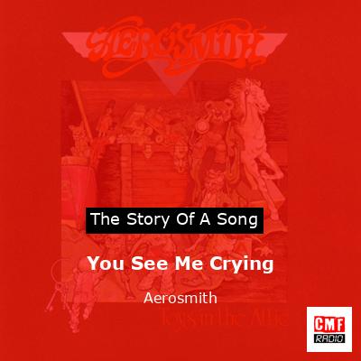 You See Me Crying – Aerosmith