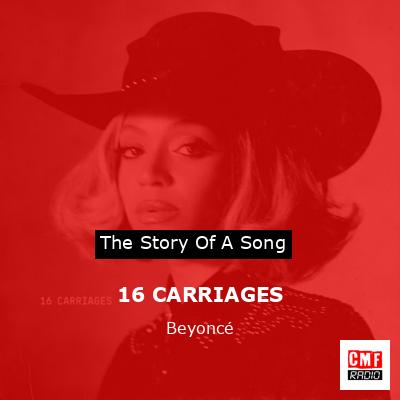 final cover 16 CARRIAGES Beyonce
