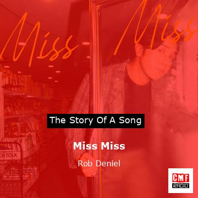 final cover Miss Miss Rob Deniel