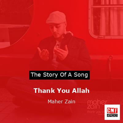 Thank You Allah – Maher Zain