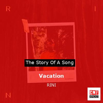 final cover Vacation RINI