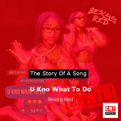 U Kno What To Do – Sexyy Red
