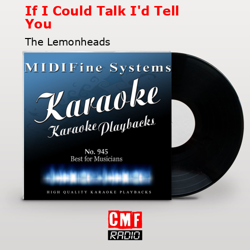 If I Could Talk I’d Tell You – The Lemonheads