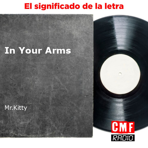La historia y el significado de la canción 'In Your Arms - Mr.Kitty 