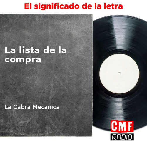 es La lista de la compra La Cabra Mecanica KWcloud final