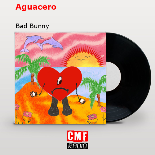 final cover Aguacero Bad Bunny