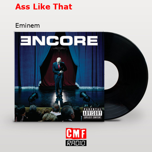 final cover Ass Like That Eminem