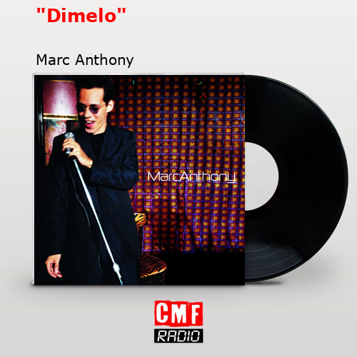 final cover Dimelo Marc Anthony
