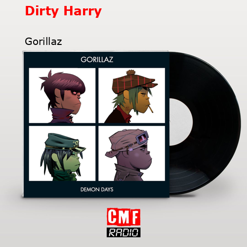 final cover Dirty Harry Gorillaz
