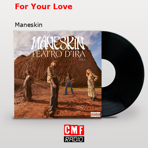 final cover For Your Love Maneskin
