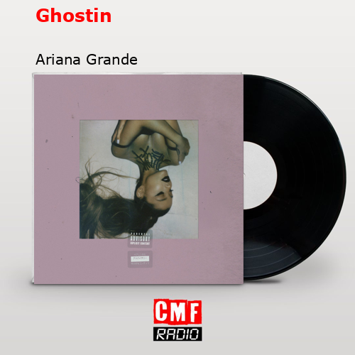 final cover Ghostin Ariana Grande