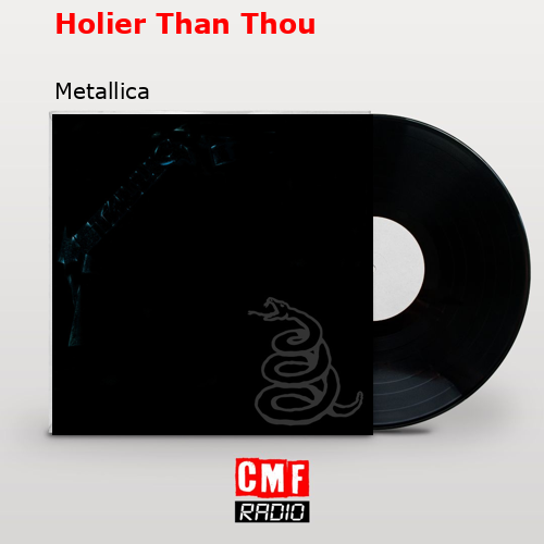 final cover Holier Than Thou Metallica
