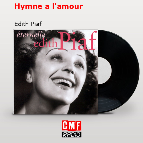 final cover Hymne a lamour Edith Piaf 1