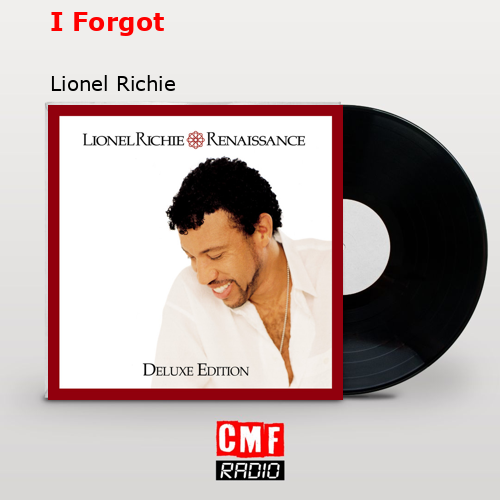 final cover I Forgot Lionel Richie