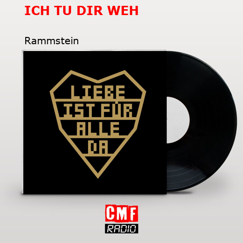 final cover ICH TU DIR WEH Rammstein