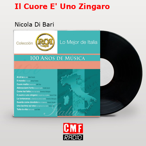 final cover Il Cuore E Uno Zingaro Nicola Di Bari
