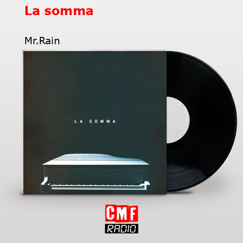 final cover La somma Mr.Rain