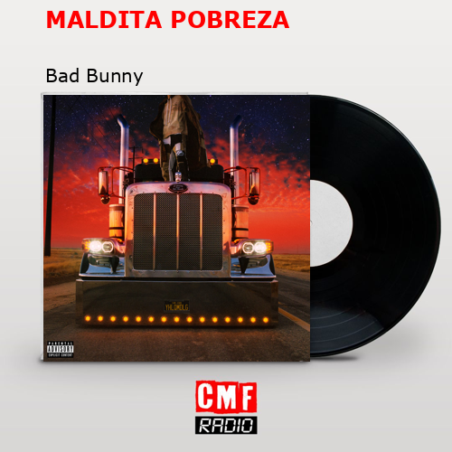 final cover MALDITA POBREZA Bad Bunny