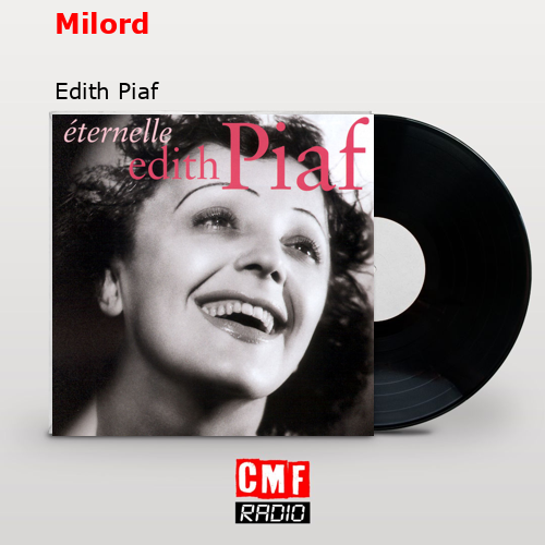 final cover Milord Edith Piaf